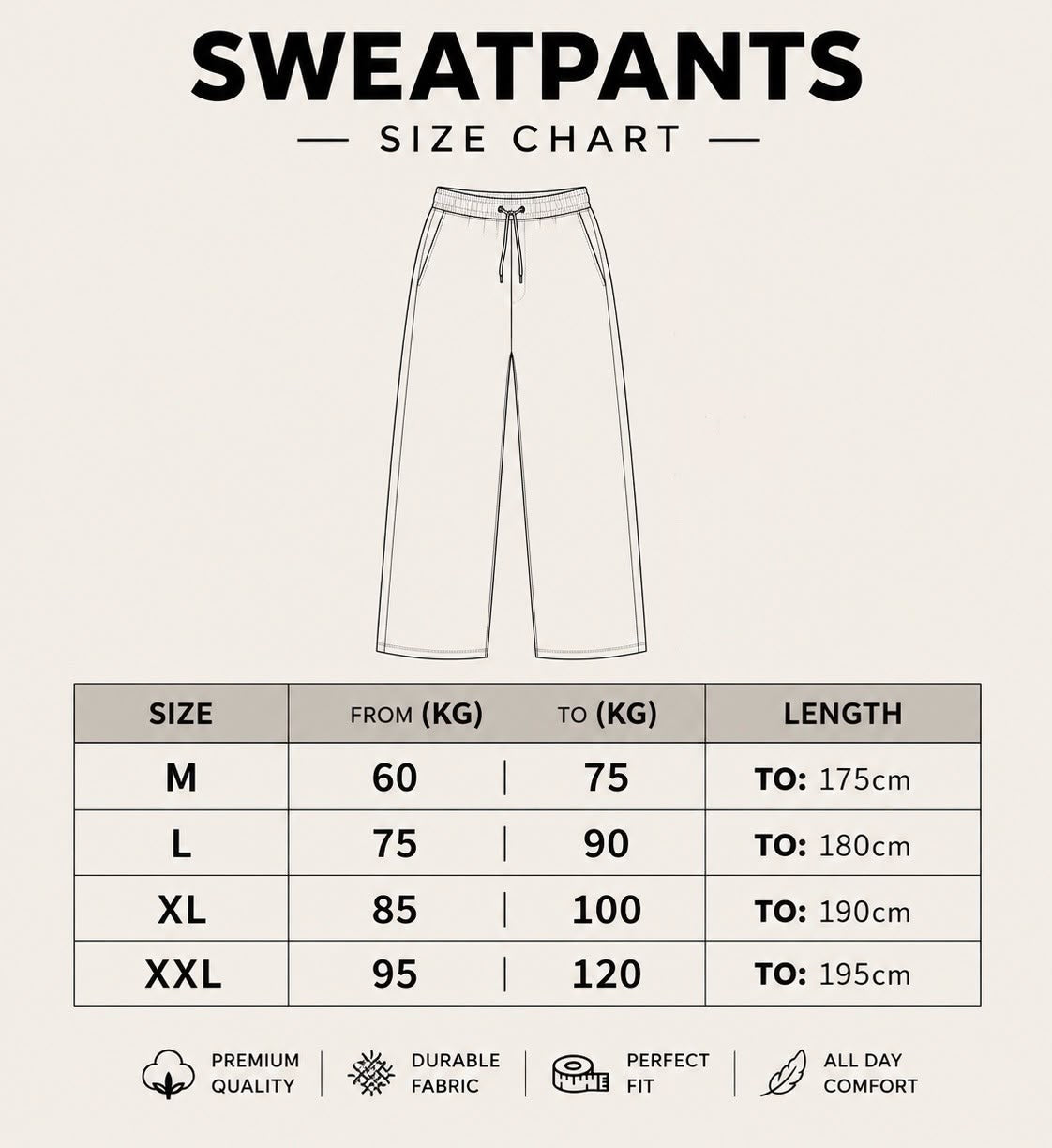 ARIA BLACK-SWEATPANTS