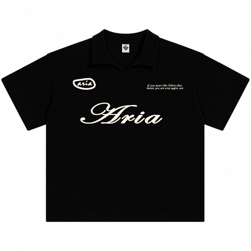 ARIA BLACK-POLO