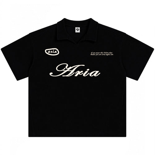 ARIA BLACK-POLO
