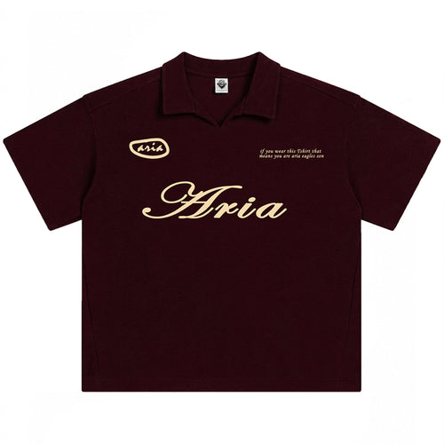 ARIA BURGUNDY-POLO