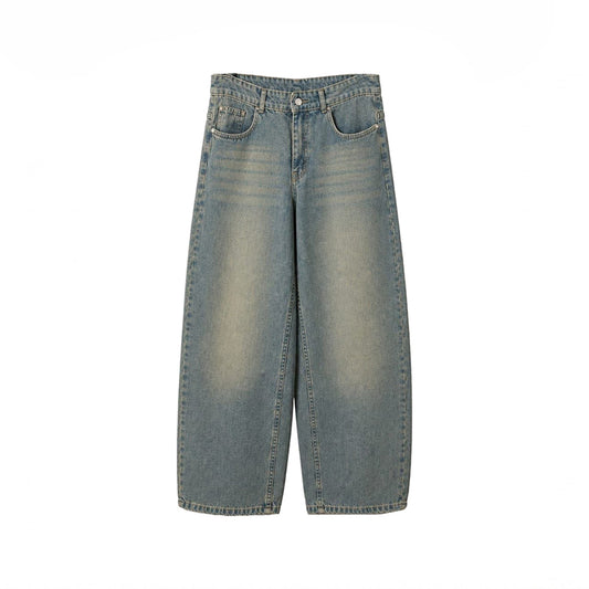 DIRTY BALLONFIT-DENIM