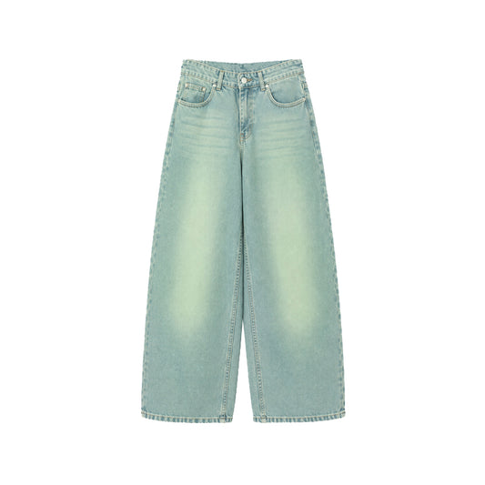 LIGHT DIRTY BALLONFIT-DENIM