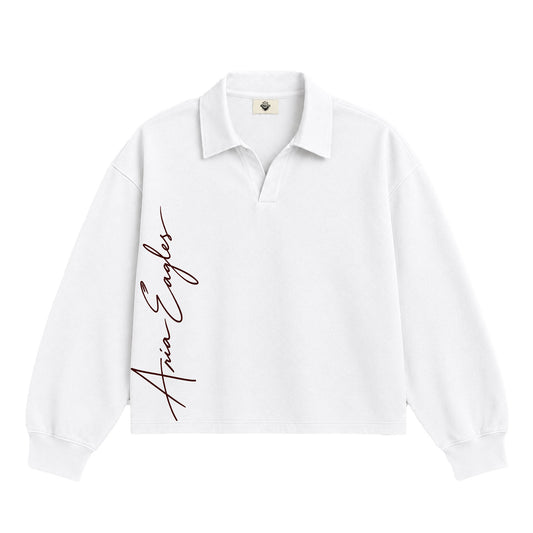 WHITE SIGNATURE-POLO