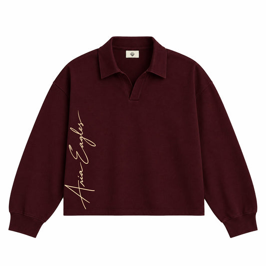 BURGUNDY SIGNATURE-POLO